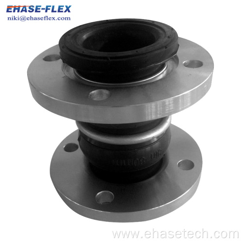 Flange EPDM expansion joint with tie rods